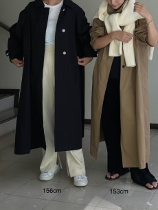 画像9: volume trench coat (9)